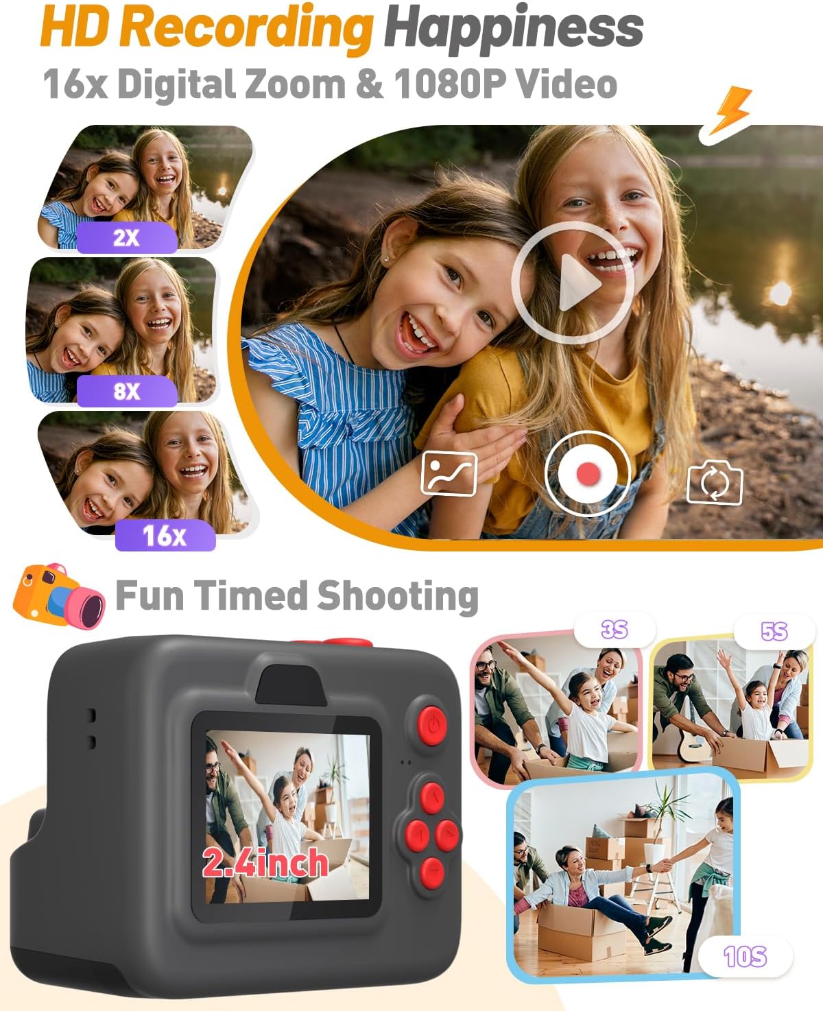 Yehtta Kids Camera Instant Print
Yehtta Instant Print Camera for Kids
Yehtta Digital Camera for Boys and Girls
Yehtta 1080P Kids Camera with Thermal Printing
Yehtta Photography Camera for Kids Ages 3-12
Yehtta Kids Camera with 3 Rolls Print Paper
Yehtta Birthday Gift for Kids Digital Camera
Yehtta Instant Print Camera for Christmas Gifts
Yehtta Kids Digital Camera with 32GB SD Card
Yehtta Fun and Educational Kids Photography Camera