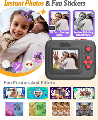 Yehtta Kids Camera Instant Print
Yehtta Instant Print Camera for Kids
Yehtta Digital Camera for Boys and Girls
Yehtta 1080P Kids Camera with Thermal Printing
Yehtta Photography Camera for Kids Ages 3-12
Yehtta Kids Camera with 3 Rolls Print Paper
Yehtta Birthday Gift for Kids Digital Camera
Yehtta Instant Print Camera for Christmas Gifts
Yehtta Kids Digital Camera with 32GB SD Card
Yehtta Fun and Educational Kids Photography Camera