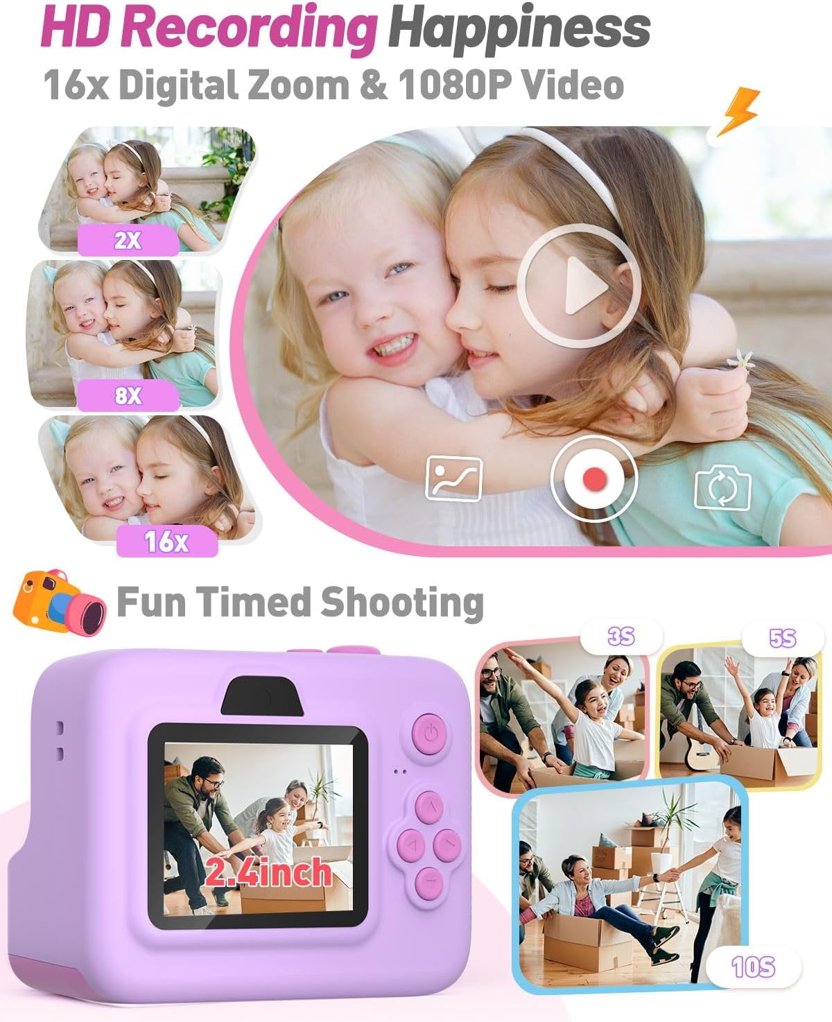 Yehtta Kids Camera Instant Print
Yehtta Instant Print Camera for Kids
Yehtta Digital Camera for Boys and Girls
Yehtta 1080P Kids Camera with Thermal Printing
Yehtta Photography Camera for Kids Ages 3-12
Yehtta Kids Camera with 3 Rolls Print Paper
Yehtta Birthday Gift for Kids Digital Camera
Yehtta Instant Print Camera for Christmas Gifts
Yehtta Kids Digital Camera with 32GB SD Card
Yehtta Fun and Educational Kids Photography Camera